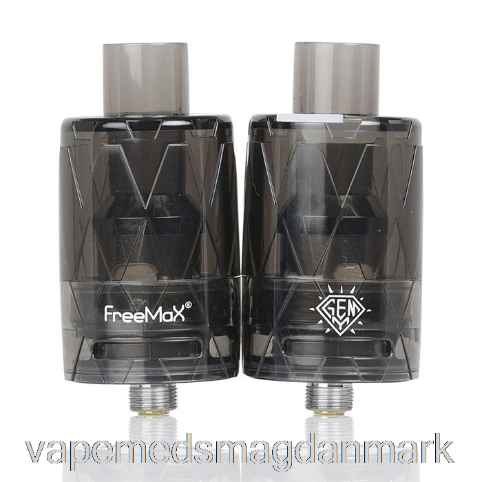 Vape Uden Nikotin Freemax Gemm Engangstank 0,12ohm G1 Ss316l - Sort
